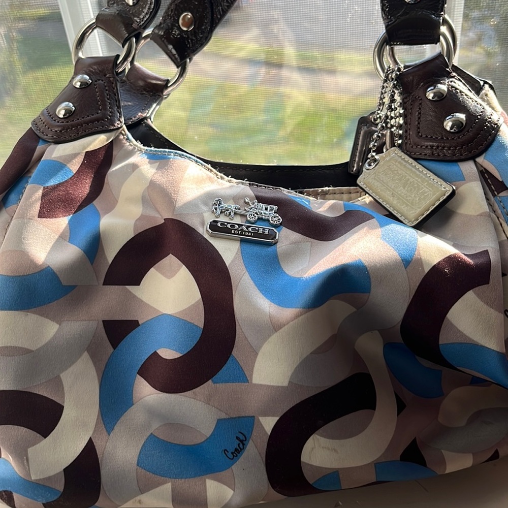 Coach bag (has a few scuffs but barley are able to see them  )